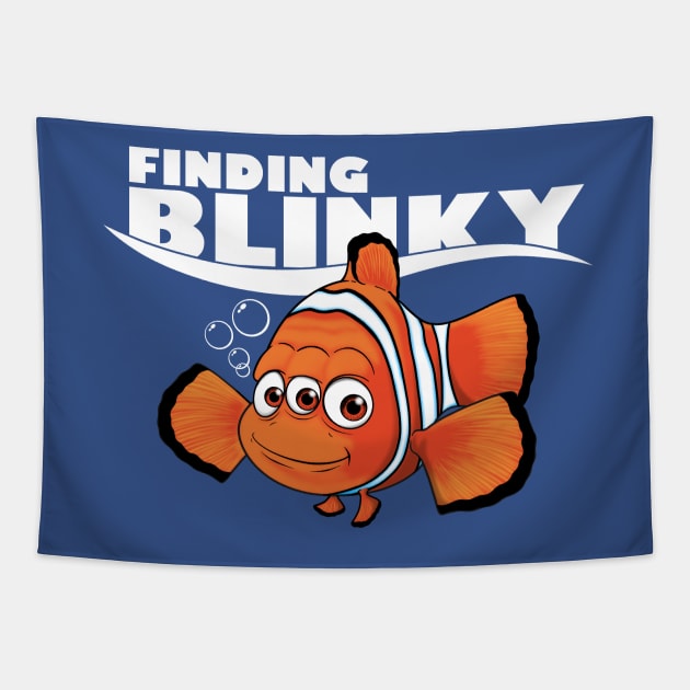 Finding Blinky. Tapestry by JCMaziu