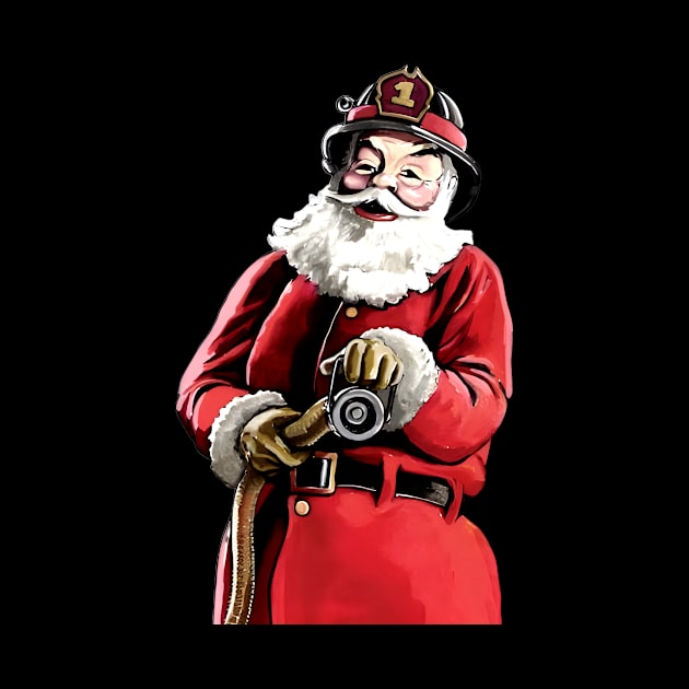 Santa Firefighter by addisonhwolf