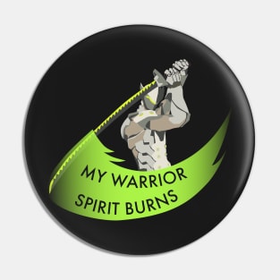 My Warrior Spirit Pin
