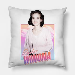 Winona Ryder - Retro Pillow