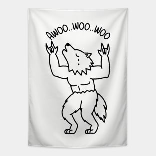 Werewolf Cry Tapestry