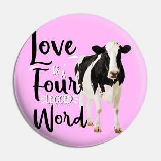 Who Loves Cows Cow Farmer Farm Pin