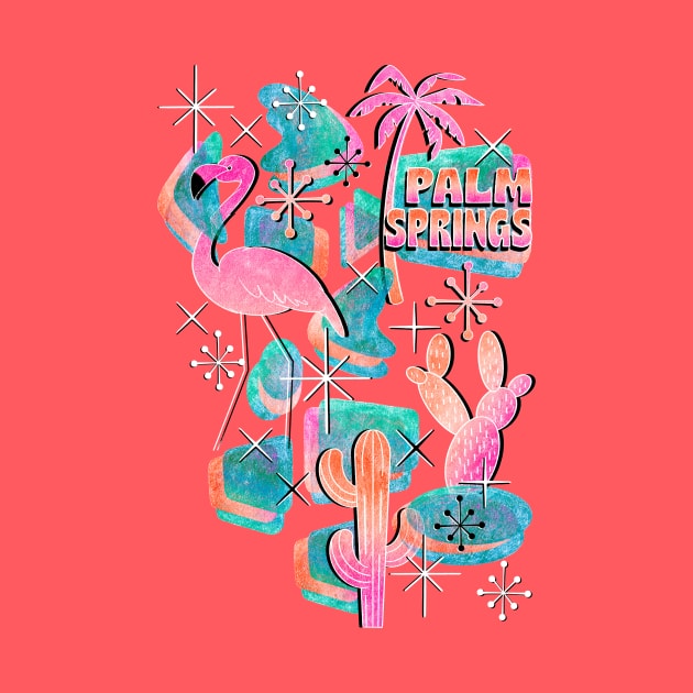 Retro Palm Springs by PerrinLeFeuvre