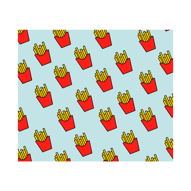 French fries Pattern by timegraf