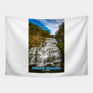 Hector Falls Finger Lakes New York Tapestry