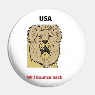 USA will bounce back Pin