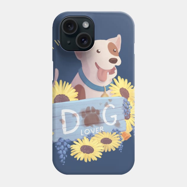 Dog Lover Phone Case by Abbilaura