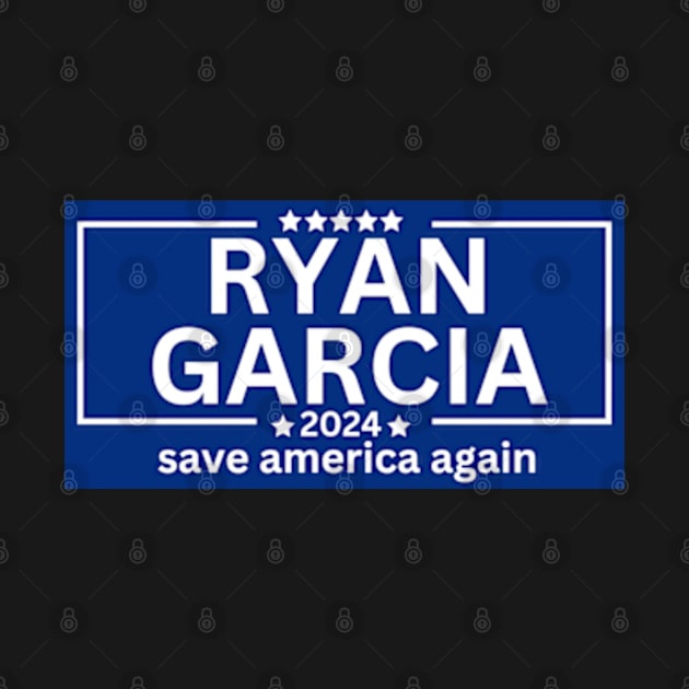 RYAN GARCIA For President trump 2024 save america again by graphicaesthetic ✅