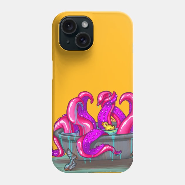 Bathtime Phone Case by z0mbi