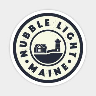 Vintage Nubble Light Circle Magnet