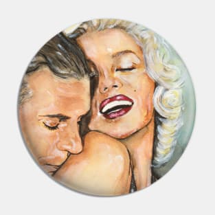 Marilyn Monroe and Laurence Olivier Pin