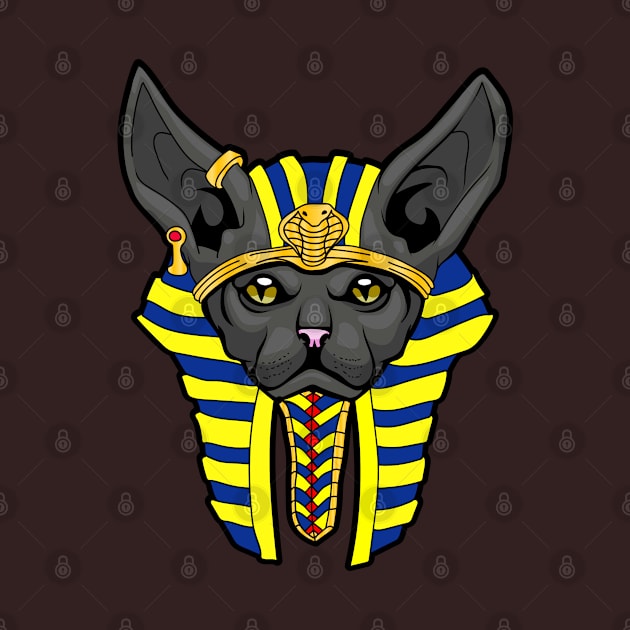 cat pharaoh by Liking