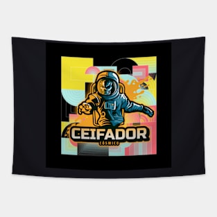 CEIFADOR cosmico Tapestry