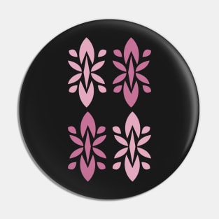 Pink Diamond Pattern Pin