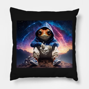 Astro Frog Chill Pillow