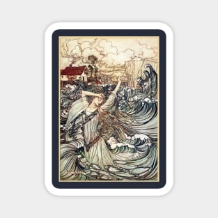 Undine - Arthur Rackham Magnet