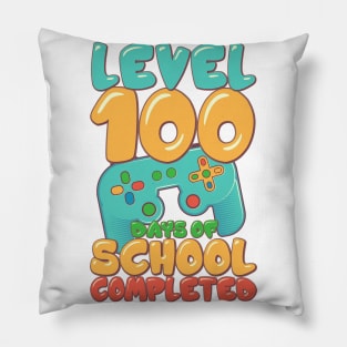 Level 100 Days of school completed Pillow