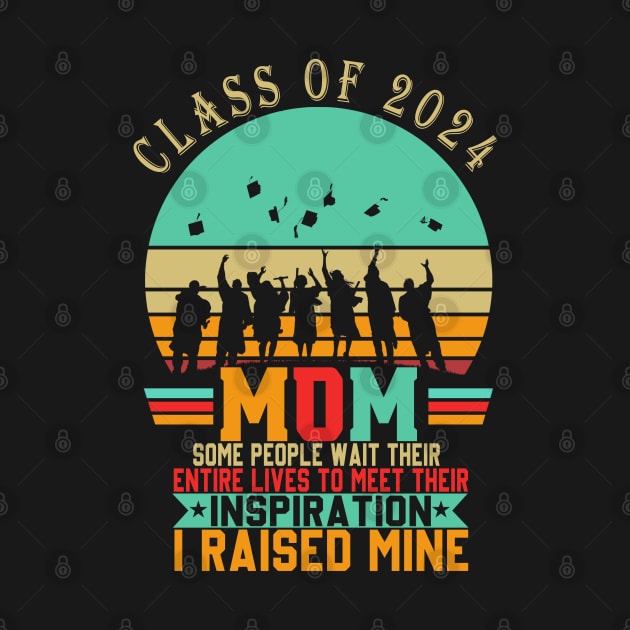 Senior Mom Class of 2024 Graduation 2024 Gift ,Senior 24 by The Design Catalyst