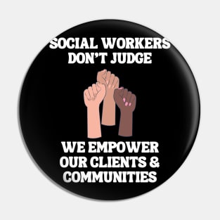 Social Worker Gifts For Women Pin