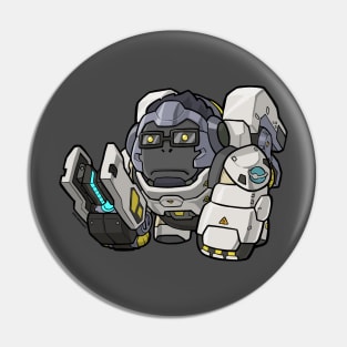 Lil Simian Scientist Pin