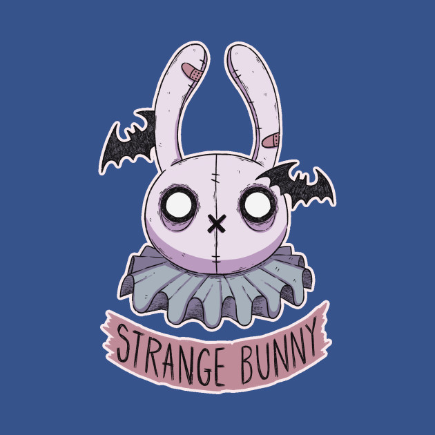 Strange Bunny - Spooky Cute - T-Shirt