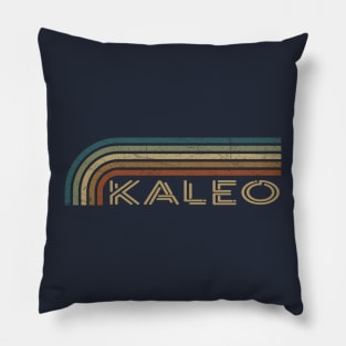 Kaleo Retro Stripes Pillow