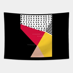 Minimalist Abstract Quilt Design Tapestry