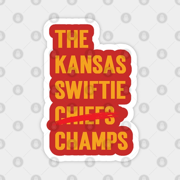 The Kansas Swiftie Champs Magnet by Emma