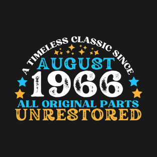 A timeless classic since August 1966. All original part, unrestored T-Shirt