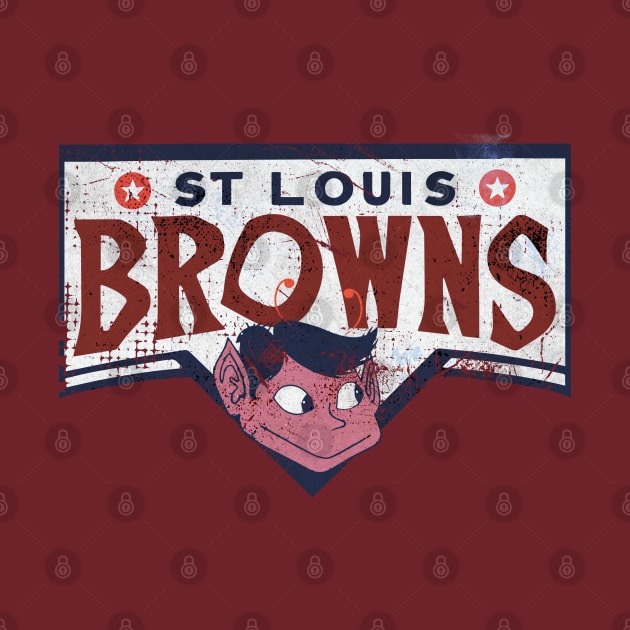 Defunct St Louis Browns Baseball Team by Nostalgia Avenue