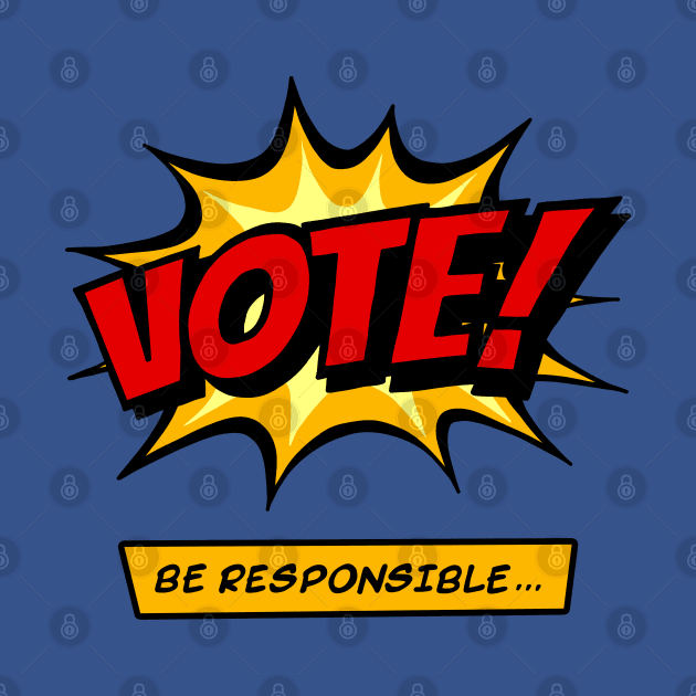 Vote - Comic style by valentinahramov