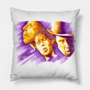 Tom Waits portrait Pillow