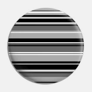 Mixed Stripes Pattern Monochrome Pin