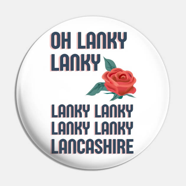 Lancashire song - Lanky lanky - Cricket chant Pin by OYPT design