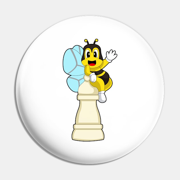 Chess piece Pawn Bee Chess Pin by Markus Schnabel