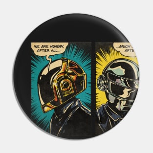 Human After All - Daft Punk Pin