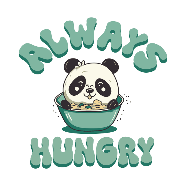 Always Hungry Panda by CEYLONEX