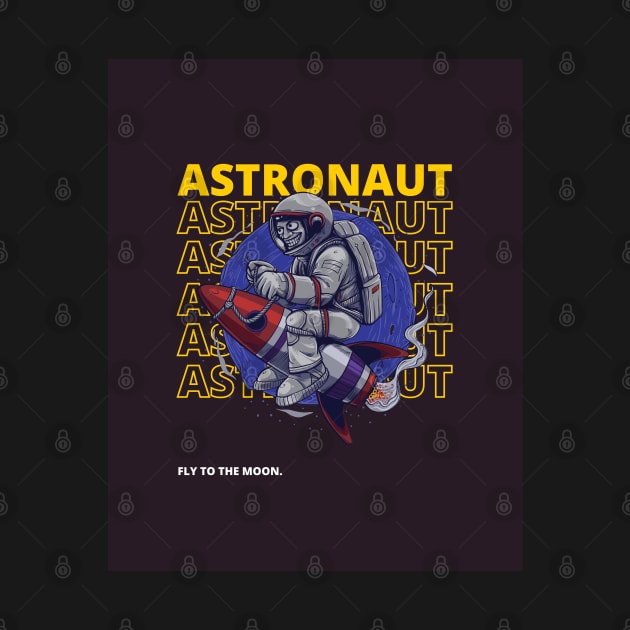 Retro Space Astronaut by YT-Penguin