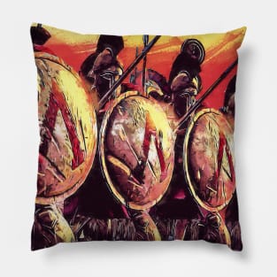 Spartan Army Pillow