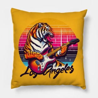 Los Angeles Tiger Band Shirt Pillow