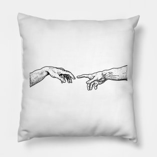 creation of adam Pillow