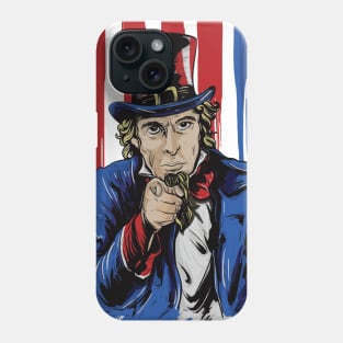 Uncle sam wants you Phone Case