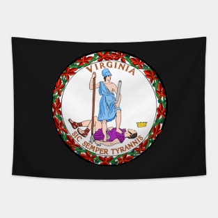 Virginia Coat of Arms Tapestry