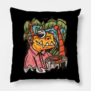 Barbeque Rex Pillow