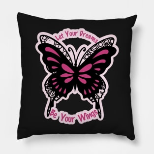 Butterfly Dream Wings Pillow