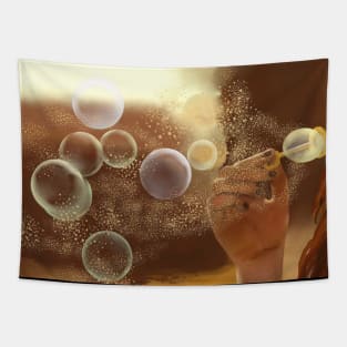 Soap bubbles Tapestry