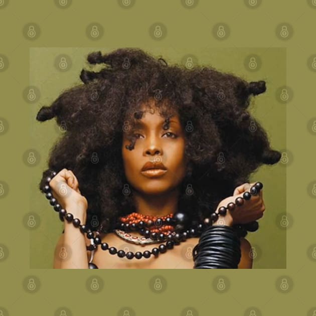 Erykah Badu Meditation by Dis-WayPorartgallery