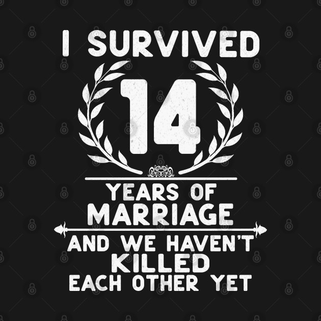 Funny 14th Wedding Anniversary Gifts for Couples, Husband ...