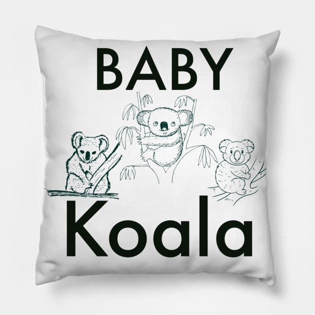 Baby Koala Pillow by Artistic Design