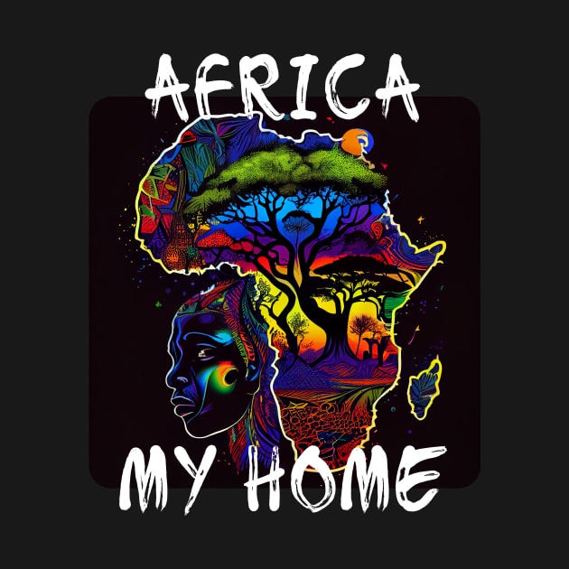 Africa, My Home 5 by PD-Store